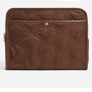 Stoney Clover Lane - brown bow laptop case 
NWT!!!